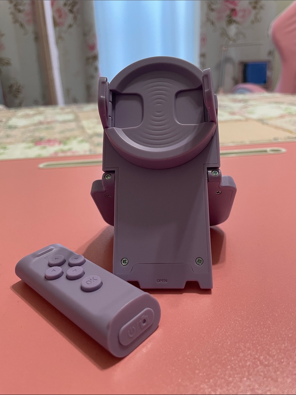 Purple VR Controller and Phone Holder Stand